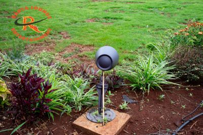 RA Audio Speaker With Ground Mount Bracket 2 Garden speaker