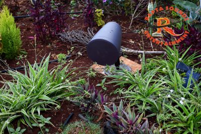 RA Audio Speaker With Ground Mount Bracket 7 Garden speaker