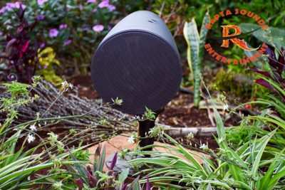 RA Audio Speaker With Ground Mount Bracket 8 Garden speaker