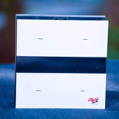 BA-4LW 1 RA Audio White Smart Switch