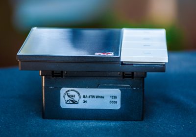 BA-4TW 3 RA Audio White Smart Switch BA-4TW